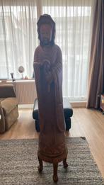 Japans houten beeld 1,60 m antiek, Ophalen of Verzenden