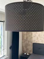 Lampenkap IKEA NYMÖ zwart/messingkleur, Huis en Inrichting, Lampen | Lampenkappen, Ophalen, Zwart, Rond