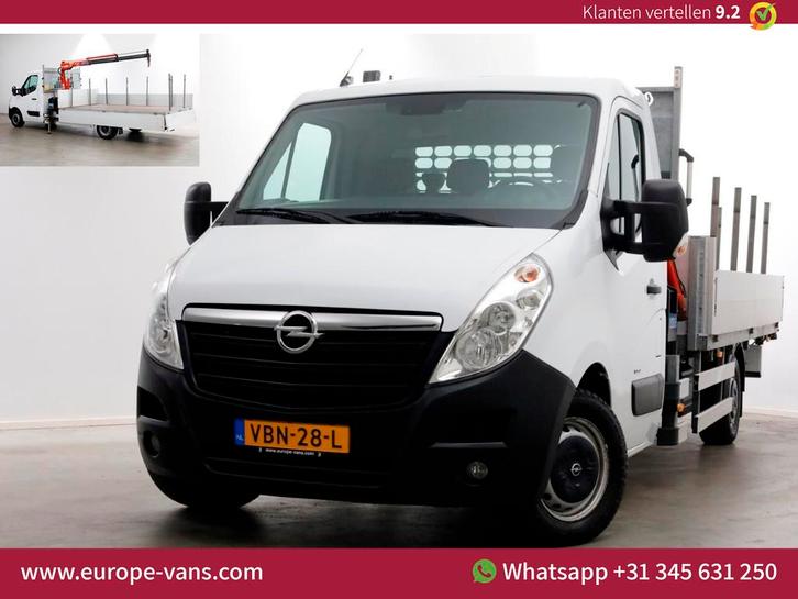 Opel Movano 2.3 CDTI 145pk E6 Open Laadbak + Kraan 08-2019, Auto's, Bestelauto's, Bedrijf, Te koop, ABS, Airconditioning, Alarm