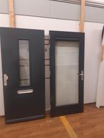 Openslaande deuren  voor deur en achter deur, Ophalen, 80 tot 100 cm, 200 tot 215 cm, Glas