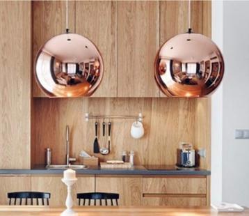 Nieuw Tom Dixon Copper hanglampen origineel! beschikbaar voor biedingen