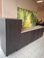 Rechte keuken 3m met hoge kast - flexibele indeling!, Nieuw, 25 tot 50 cm, Met deur(en), 50 tot 100 cm