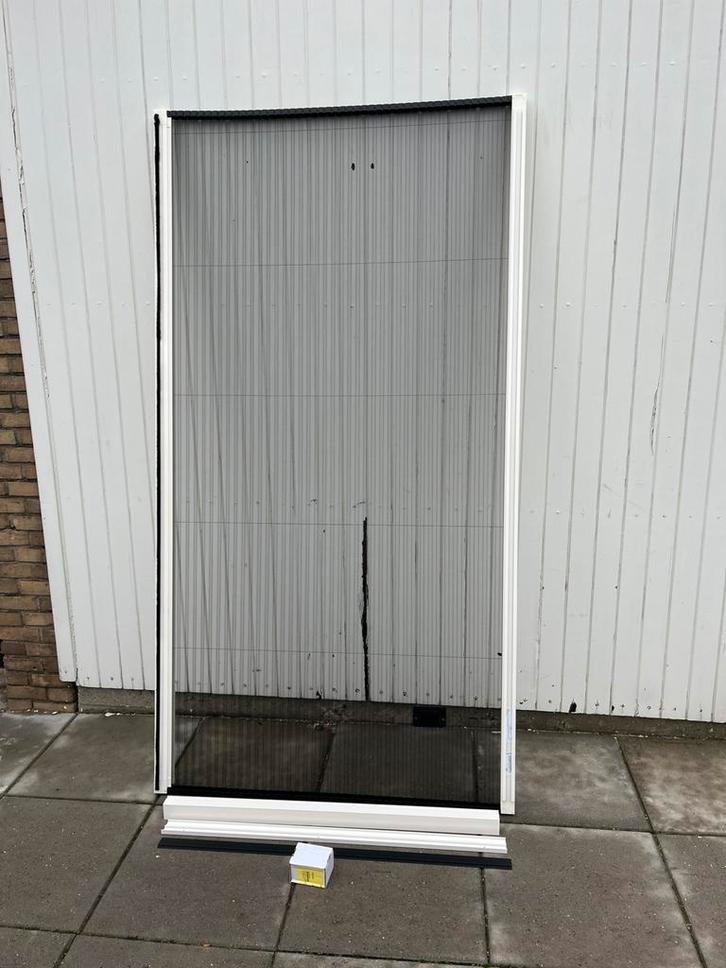 Unilux hordeur in plissé (nieuw) compleet set, Huis en Inrichting, Stoffering | Gordijnen en Lamellen, Nieuw, 200 cm of meer, 100 tot 150 cm