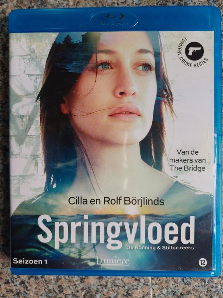 Blu-ray Springvloed seizoen 1, Cd's en Dvd's, Blu-ray, Zo goed als nieuw, Tv en Series, Ophalen of Verzenden