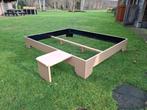 Houten Ombouw Bed, Huis en Inrichting, Slaapkamer | Bedden, Ophalen, Gebruikt, Eenpersoons, Hout
