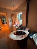 Artemide Design Hanglamp Wit, Huis en Inrichting, Lampen | Hanglampen, Ophalen, Modern design, Gebruikt, 50 tot 75 cm