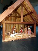 Kerststal met figuren, Ophalen