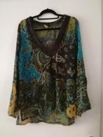 Tuniek blouse M&S maat 48, Bruin, Maat 46/48 (XL) of groter, Ophalen of Verzenden, Zo goed als nieuw