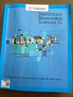 Statistics for the behavioral sciences 10e, Boeken, Ophalen of Verzenden, Beta, Zo goed als nieuw, WO
