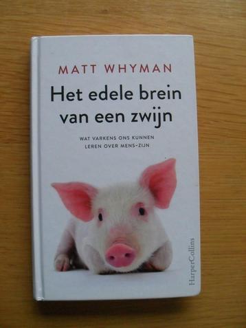 Het edele brein van een zwijn van Matt Whyman beschikbaar voor biedingen