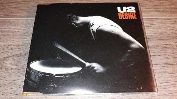 U2 - Desire [CD Single], Cd's en Dvd's, Cd Singles, Zo goed als nieuw, Rock en Metal, Ophalen of Verzenden