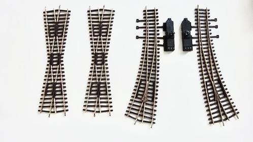 PILZ elektrische wissels en kruisingen, Hobby en Vrije tijd, Modeltreinen | H0, Gebruikt, Rails, Gelijkstroom, Analoog, Ophalen of Verzenden