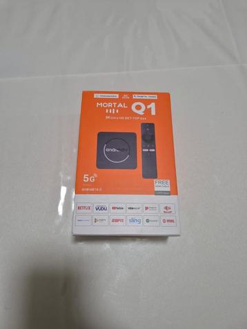 SMART TV Box | 4K & HDR | Android TV NIEUW beschikbaar voor biedingen