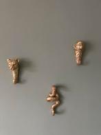 Messing haakjes voor kleding of handdoeken, Wandhaken, Ophalen of Verzenden, Zo goed als nieuw, Minder dan 100 cm