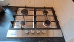Inventum gaskookplaat z.g.a.n., Witgoed en Apparatuur, Fornuizen, Ophalen, Gebruikt, Minder dan 85 cm, 4 kookzones
