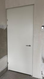 2x Opdekdeur + stelkozijnen – 1 met bovenlicht (glas), Ophalen, Glas, Binnendeur, 215 cm of meer