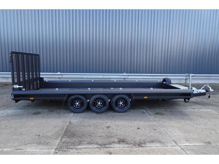 Bij Eemsned Vlemmix Machinetransporter 4,80 x 180 Black, Auto diversen, Aanhangers en Bagagewagens, Nieuw