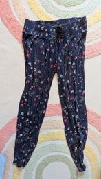 H&m mama broek zwangerschapsbroek viscose blauw met print, Maat 38/40 (M), H&M, Blauw, Ophalen of Verzenden