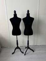 2 zwarte paspoppen te koop, Ophalen of Verzenden, Zo goed als nieuw, Paspop