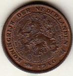 1/2 cent 1940 HOGE kwaliteit, Verzenden, Koningin Wilhelmina, Overige waardes