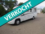 Hymer Exsis-t EX 598 Queensbed Compact Type 2016, Caravans en Kamperen, Tot en met 3, Hymer, 6 tot 7 meter, Half-integraal