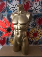 Mooie paspop , torso , mannequin goud kleur, Ophalen