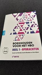 Boekhouden voor t hbo deel 1, Ophalen of Verzenden, Zo goed als nieuw