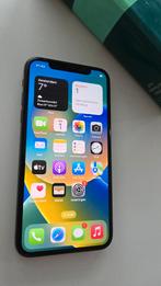 iPhone X 64GB, Telecommunicatie, Mobiele telefoons | Apple iPhone, Zwart, Zo goed als nieuw, 64 GB, Zonder simlock