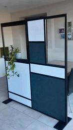Akoestisch kantoorscherm, roomdivider 4x, Huis en Inrichting, Ophalen, Zo goed als nieuw