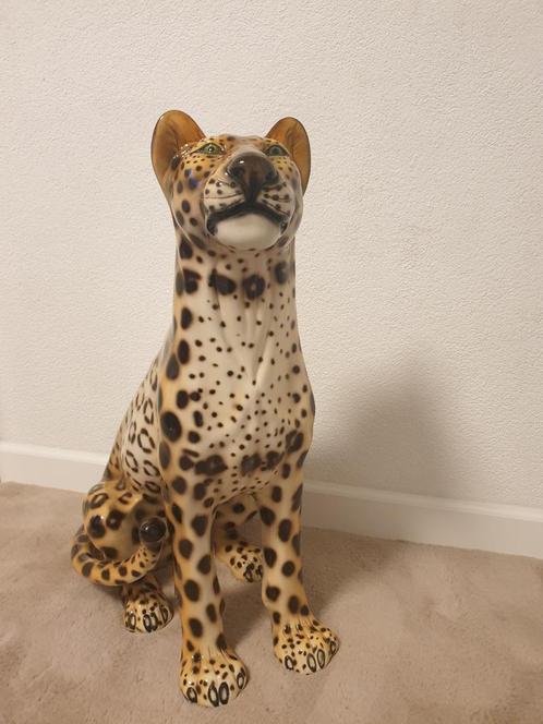 Favaro Checcheto Panter XXL - Keramiek Beeld, Antiek en Kunst, Kunst | Beelden en Houtsnijwerken, Ophalen