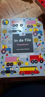 In de File Puzzelboek - Aino-Maija Metsola, 2 tot 4 jaar, Ophalen of Verzenden, Zo goed als nieuw, Van hout