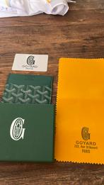 Goyard pasjeshouder, Sieraden, Tassen en Uiterlijk, Portemonnees, Verzenden, Nieuw, Groen, Leer