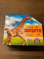 Puzzel giraffe 100 stukjes, Minder dan 500 stukjes, Ophalen of Verzenden, Legpuzzel, Zo goed als nieuw