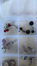 Heel veel navel piercings nieuw, Ophalen of Verzenden, Zo goed als nieuw, Staal