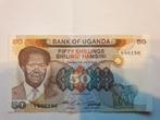 Oeganda / Uganda 50 Shillings 1985  nd OBOTE - DAM UNC, Verzenden, Overige landen, Los biljet