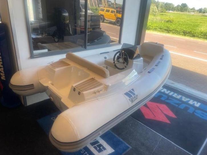Tiger Marine 340 protender incl 9.9 pk suzuki, Watersport en Boten, Rubberboten, Nieuw, Overige merken, Minder dan 70 pk, Benzine