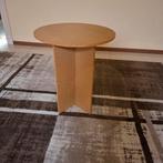 Mooie ronde bijzettafel in goede staat 2x, Huis en Inrichting, Minder dan 45 cm, Minder dan 55 cm, Rond, Ophalen of Verzenden
