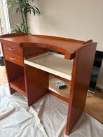 Houten Werk Bureau (walsmachine ook te koop), Huis en Inrichting, Bureaus, Ophalen, Gebruikt, Bureau