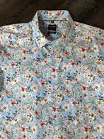 olymp bodyfit slim fit mooi overhemd mt 42 hemd shirt, Blauw, Ophalen of Verzenden, Zo goed als nieuw, Halswijdte 41/42 (L)