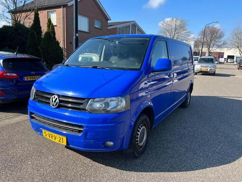 Volkswagen Transporter 2.0 TDI L2H1 DC Trendline, Auto's, Bestelauto's, Te koop, ABS, Airbags, Boordcomputer, Electronic Stability Program (ESP)