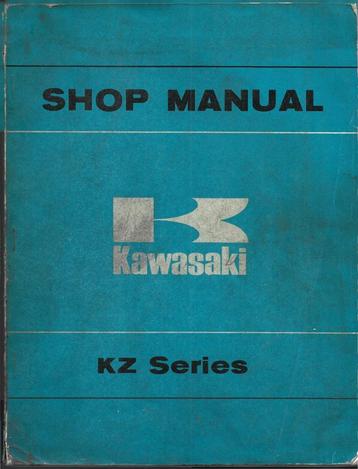 Kawasaki KZ400 serie shop manual (7343z) beschikbaar voor biedingen