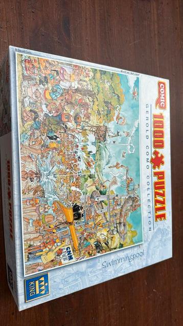 Puzzel comic zwembad 1000 stukjes swimmingpool King beschikbaar voor biedingen