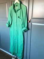 Massimo Dutti linnen overhemd style jurk 40 / 42 appelgroen, Kleding | Dames, Groen, Maat 42/44 (L), Ophalen of Verzenden, Onder de knie