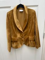 Helena hart jasje velours maat L, Geel, Maat 42/44 (L), Zo goed als nieuw, Jasje