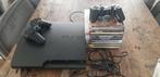PlayStation 3 Slim, Spelcomputers en Games, Met 2 controllers, Ophalen of Verzenden, 500 GB, Slim