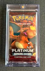 2009 Platinum Supreme Victors Booster Sealed Charizard Art, Ophalen, Zo goed als nieuw, Booster, Foil