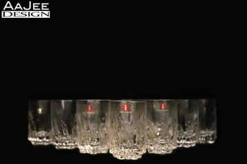 Iittala Finland - Tapio Wirkkala - Kuura - Borreglas - Los beschikbaar voor biedingen