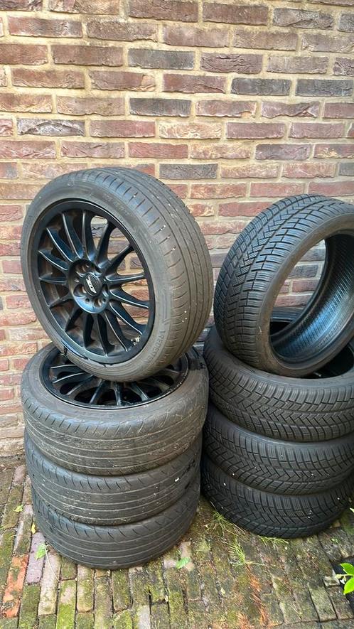 Suzuki swift sport Winter en zomerbanden incl velgen., Auto-onderdelen, Banden en Velgen, Banden en Velgen, 17 inch, 205 mm, Personenwagen