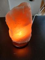 Zoutsteen lamp, Ophalen of Verzenden, Zo goed als nieuw, Minder dan 50 cm