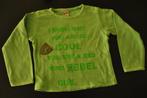 Co kids appelgroene shirtje shirt longsleeve topje mt 92-98, Co Kids, Meisje, Nieuw, Ophalen of Verzenden